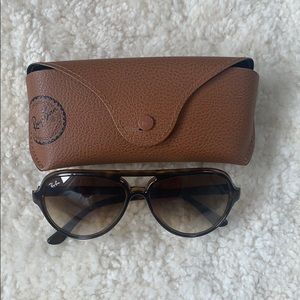 Ray Ban Cats 5000 brown tortious